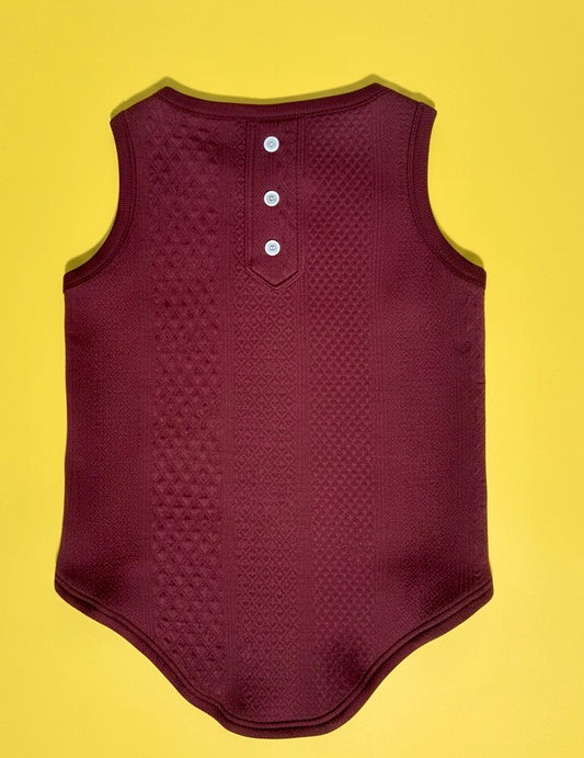 LuckyPaws Maroon Colour Sweater