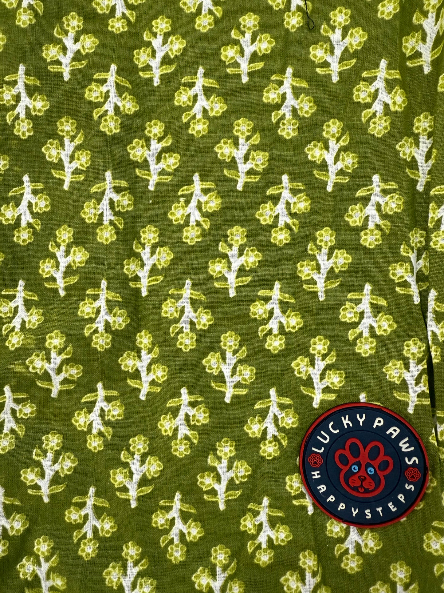 LuckyPaws Ethnic Kurta Green Colour
