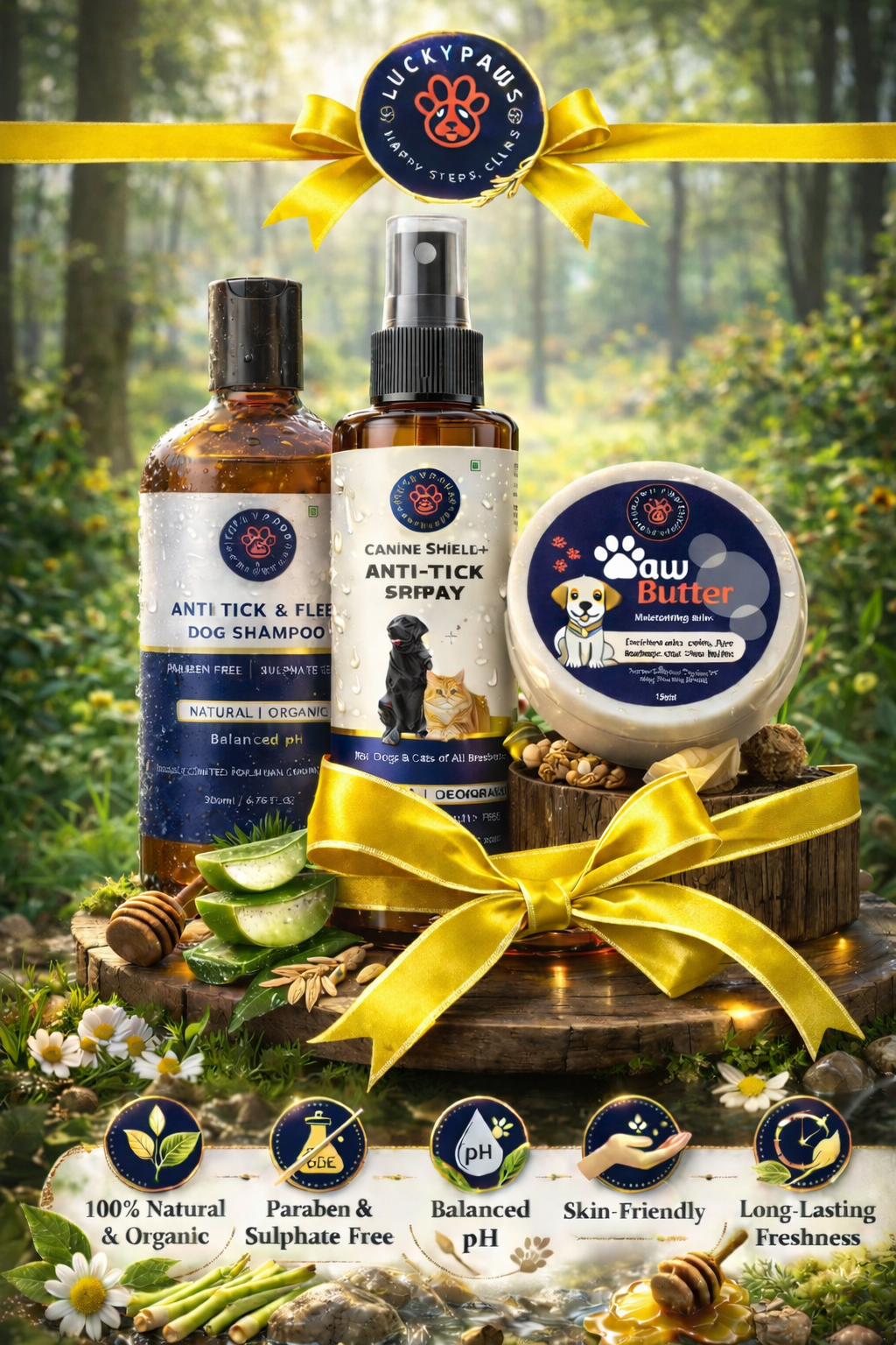 LuckyPaws Tick Care Combo - LuckyPaws