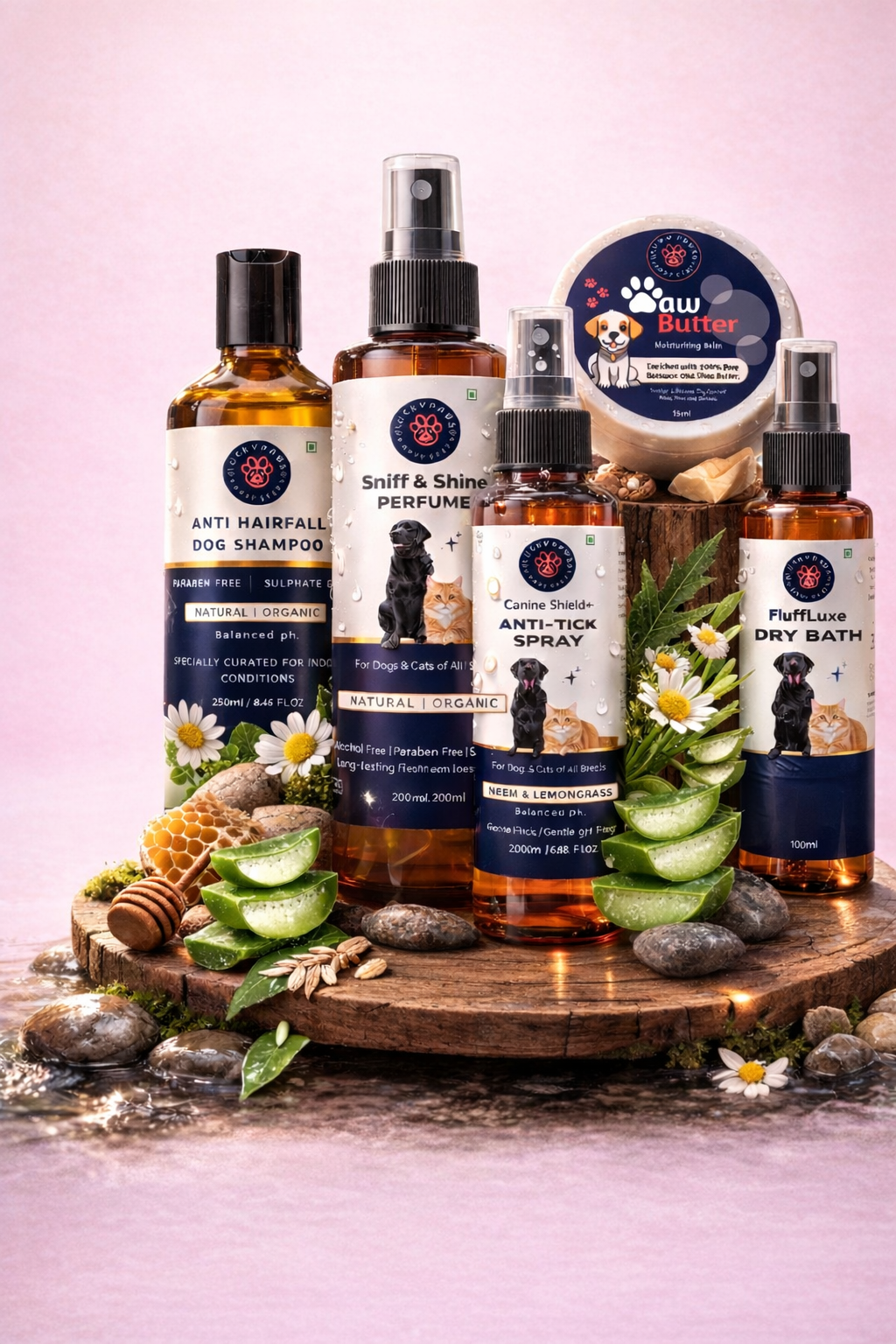 LuckyPaws Anti-Hairfall Combo - LuckyPaws