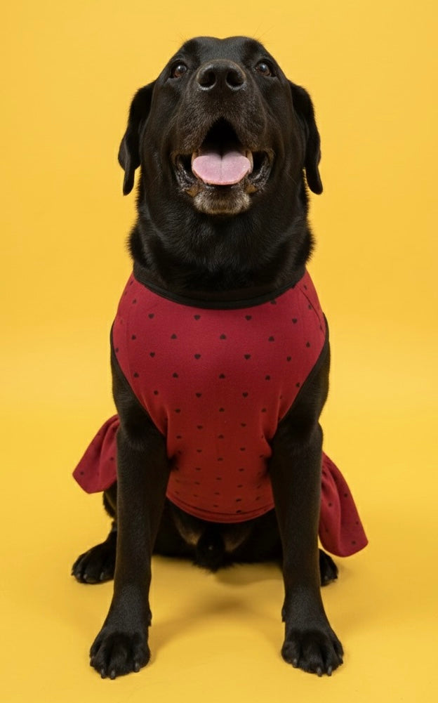 Luckypaws Winter Frock