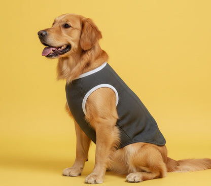 LuckyPaws Grey Colour Sweater