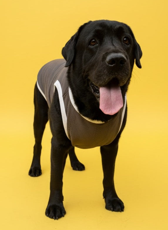 LuckyPaws Grey Colour Sweater