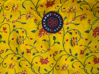 LuckyPaws  Ethnic Kurta Yellow Colour