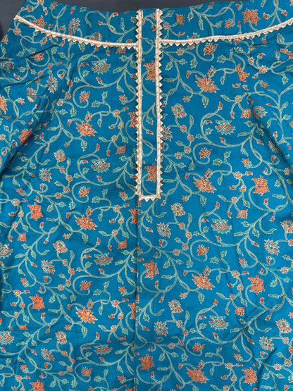 LuckyPaws  Ethnic Kurta Blue Colour