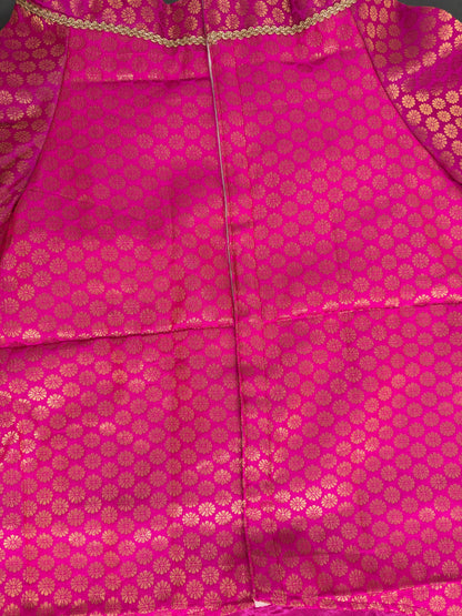 LuckyPaws  Ethnic Sherwani Pink Colour