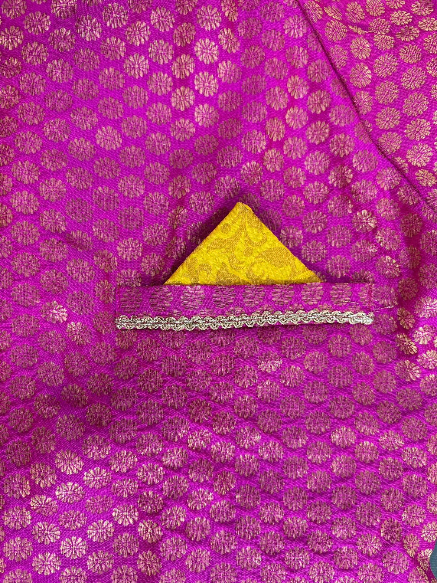 LuckyPaws  Ethnic Sherwani Pink Colour