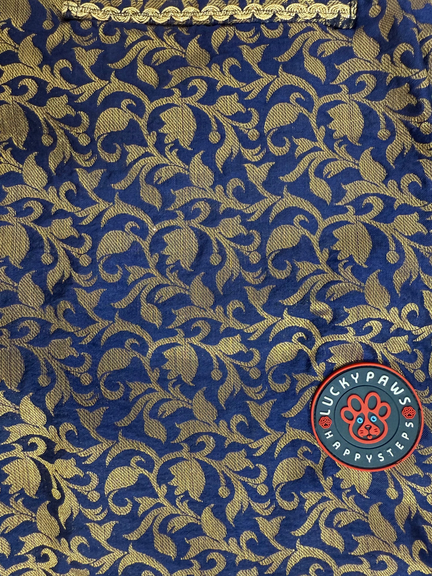 LuckyPaws Ethnic  Sherwani Blue Colour