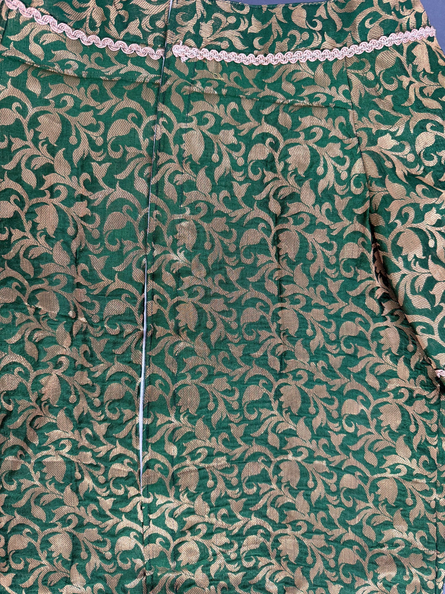 LuckyPaws Ethnic Sherwani Green Colour